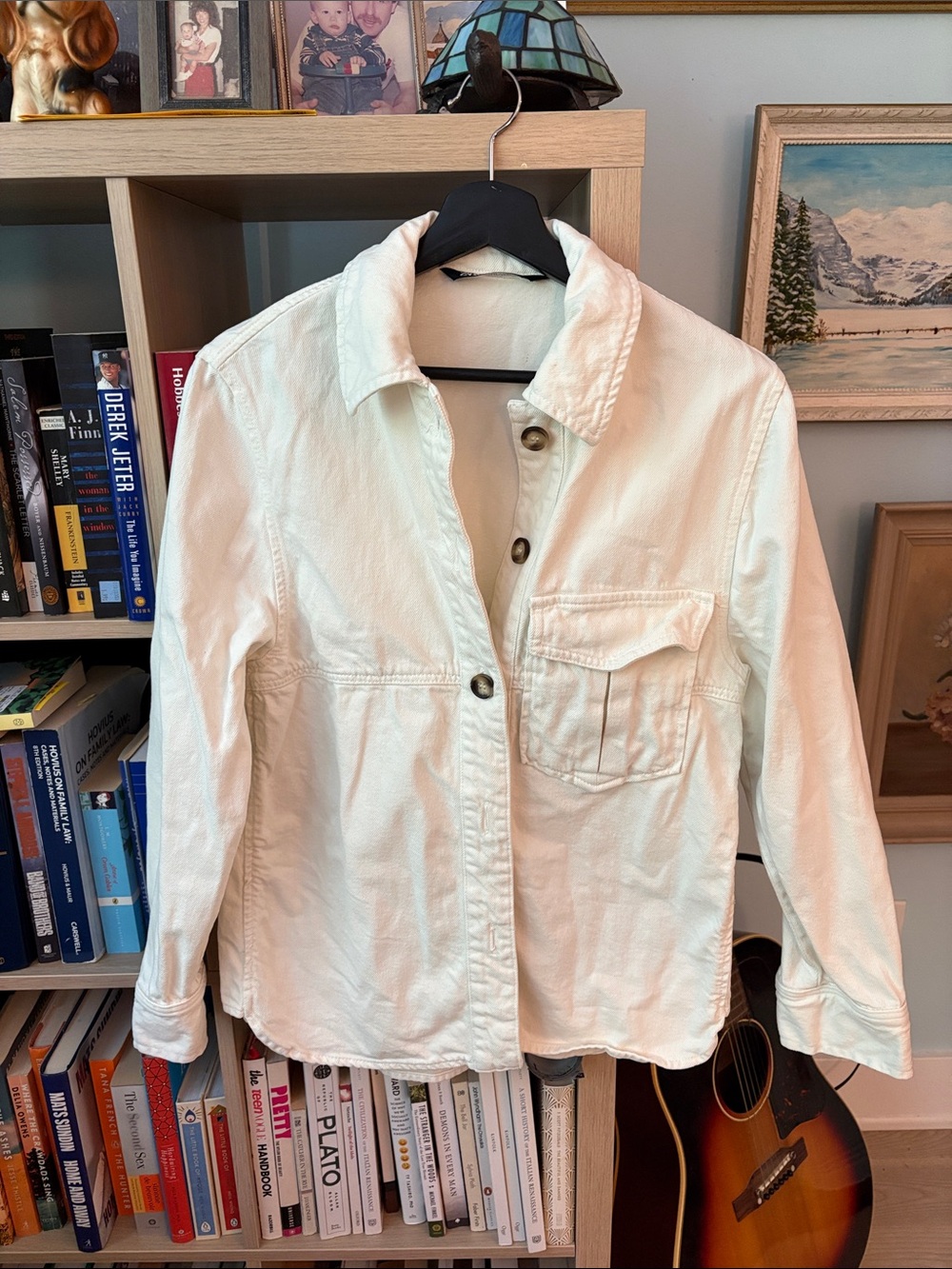 Zara Cream Lightweight Jacket